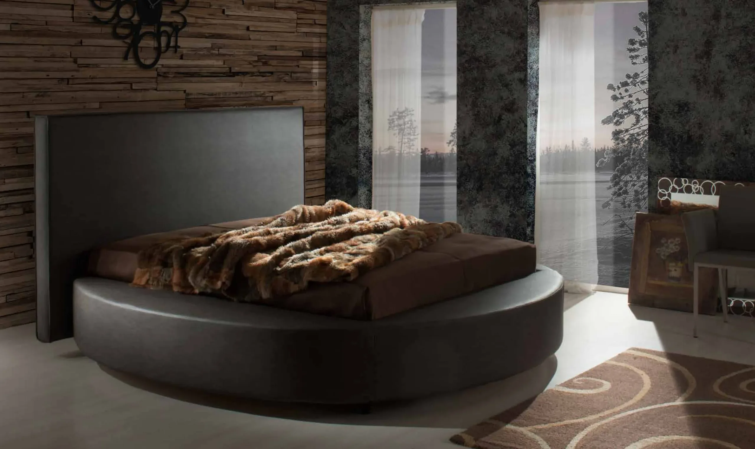 Malta - Letto Collezione Black
